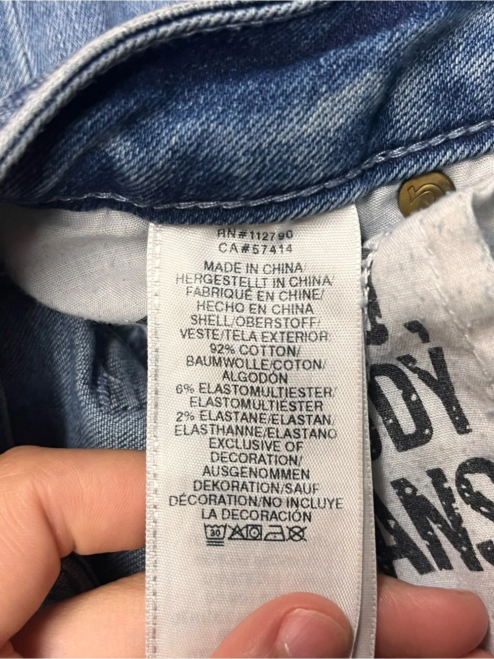 True religion x Manchester United Fey modern flare jeans